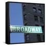 NYC Broadway-Nina Papiorek-Framed Stretched Canvas