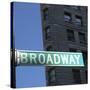 NYC Broadway-Nina Papiorek-Stretched Canvas