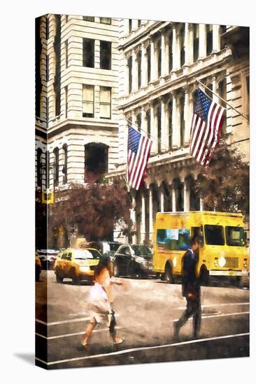 NYC Business-Philippe Hugonnard-Stretched Canvas