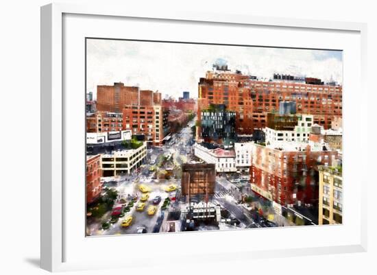 NYC Chelsea-Philippe Hugonnard-Framed Giclee Print