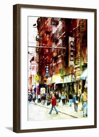 NYC Chinatown-Philippe Hugonnard-Framed Giclee Print