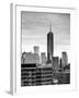 NYC Cityscape with the One World Trade Center (1WTC) at Sunset-Philippe Hugonnard-Framed Photographic Print