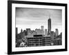 NYC Cityscape with the One World Trade Center (1WTC) at Sunset-Philippe Hugonnard-Framed Photographic Print