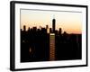 NYC Cityscape with the One World Trade Center (1WTC) at Sunset-Philippe Hugonnard-Framed Photographic Print