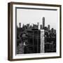 NYC Cityscape with the One World Trade Center (1WTC) at Sunset-Philippe Hugonnard-Framed Photographic Print