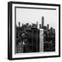 NYC Cityscape with the One World Trade Center (1WTC) at Sunset-Philippe Hugonnard-Framed Photographic Print