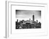 NYC Cityscape with the One World Trade Center (1WTC) at Sunset-Philippe Hugonnard-Framed Art Print