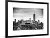 NYC Cityscape with the One World Trade Center (1WTC) at Sunset-Philippe Hugonnard-Framed Art Print