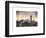 NYC Cityscape with the One World Trade Center (1WTC) at Sunset-Philippe Hugonnard-Framed Art Print