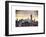 NYC Cityscape with the One World Trade Center (1WTC) at Sunset-Philippe Hugonnard-Framed Art Print