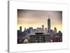 NYC Cityscape with the One World Trade Center (1WTC) at Sunset-Philippe Hugonnard-Stretched Canvas