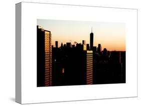 NYC Cityscape with the One World Trade Center (1WTC) at Sunset-Philippe Hugonnard-Stretched Canvas