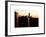 NYC Cityscape with the One World Trade Center (1WTC) at Sunset-Philippe Hugonnard-Framed Art Print