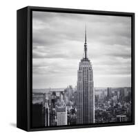 NYC Empire-Nina Papiorek-Framed Stretched Canvas