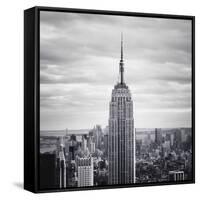 NYC Empire-Nina Papiorek-Framed Stretched Canvas