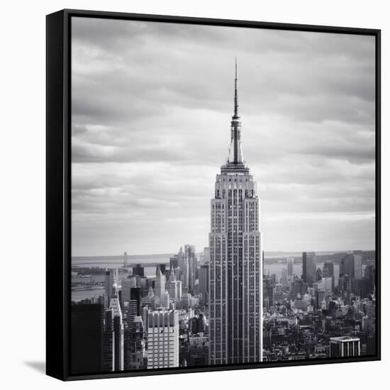 NYC Empire-Nina Papiorek-Framed Stretched Canvas