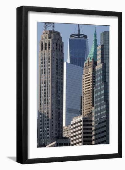 NYC Financial District-Robert Goldwitz-Framed Photographic Print