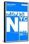 Nyc: Find Yourself In The City-NaxArt-Framed Stretched Canvas