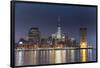 NYC- Freedom Tower at Night-null-Framed Poster