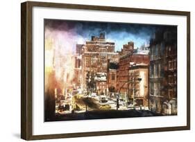 NYC Garment District II-Philippe Hugonnard-Framed Giclee Print