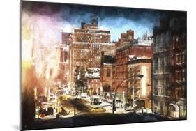 NYC Garment District II-Philippe Hugonnard-Mounted Giclee Print