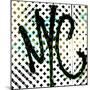 NYC Graffiti, New York-Tosh-Mounted Art Print