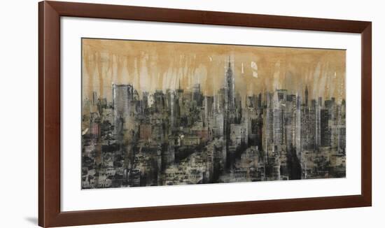 NYC I-Dario Moschetta-Framed Art Print