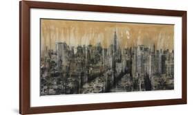 NYC I-Dario Moschetta-Framed Art Print