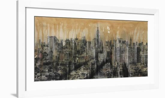 NYC I-Dario Moschetta-Framed Art Print