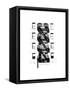 NYC in Pure B&W XI-Jeff Pica-Framed Stretched Canvas