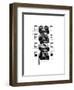 NYC in Pure B&W XI-Jeff Pica-Framed Art Print