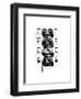 NYC in Pure B&W XI-Jeff Pica-Framed Art Print