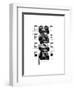 NYC in Pure B&W XI-Jeff Pica-Framed Art Print