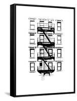 NYC in Pure B&W XII-Jeff Pica-Framed Stretched Canvas