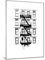 NYC in Pure B&W XII-Jeff Pica-Mounted Art Print