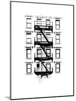 NYC in Pure B&W XII-Jeff Pica-Mounted Art Print