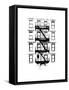 NYC in Pure B&W XII-Jeff Pica-Framed Stretched Canvas