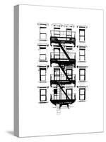 NYC in Pure B&W XII-Jeff Pica-Stretched Canvas