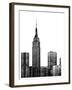 NYC in Pure B&W XVIII-Jeff Pica-Framed Art Print