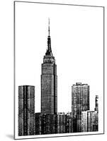 NYC in Pure B&W XVIII-Jeff Pica-Mounted Art Print