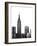 NYC in Pure B&W XVIII-Jeff Pica-Framed Art Print