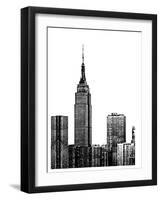 NYC in Pure B&W XVIII-Jeff Pica-Framed Art Print