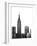 NYC in Pure B&W XVIII-Jeff Pica-Framed Art Print