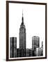 NYC in Pure B&W XVIII-Jeff Pica-Framed Art Print