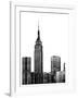 NYC in Pure B&W XVIII-Jeff Pica-Framed Art Print