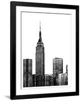 NYC in Pure B&W XVIII-Jeff Pica-Framed Art Print