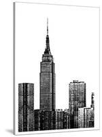 NYC in Pure B&W XVIII-Jeff Pica-Stretched Canvas