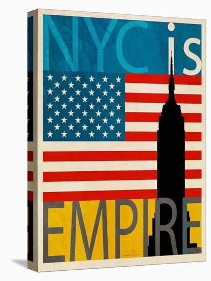 NYC Is Empire State-Joost Hogervorst-Stretched Canvas