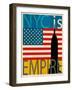 NYC Is Empire State-Joost Hogervorst-Framed Art Print