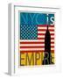 NYC Is Empire State-Joost Hogervorst-Framed Art Print